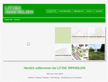 Tablet Screenshot of litzke-immobilien.de